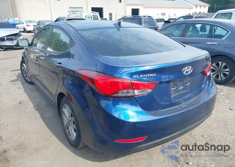 2015 Hyundai Elantra Se from USA, damaged, VIN 5NPDH4AE9FH608963